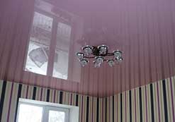 Сатиновые натяжные потолки в спальню Москва