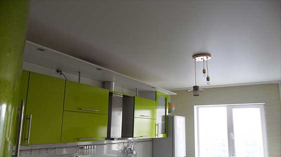 Матовые натяжные потолки фото